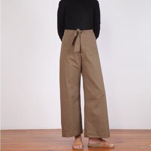 MICAELA GREG -Knotted Sailor Pant- Twig- M